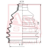 Пыльник шруса [12] <b>ASVA ASBT105</b>