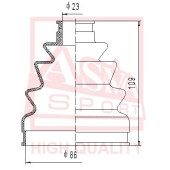 Пыльник шруса [12] <b>ASVA ASBT127</b>