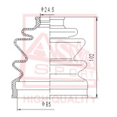 Пыльник шруса 12 <b>ASVA ASBT21</b>