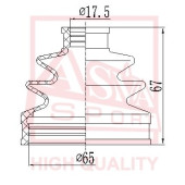 Пыльник шрус OB (17x63x68) комплект 12 <b>ASVA ASBT2191</b>
