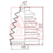 Пыльник шрус наружный 29x91x125 12 <b>ASVA ASBTCA2B</b>