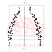 Пыльник шрус OB 12 <b>ASVA ASBTCW5</b>