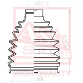 Пыльник шрус O/B (23,5x76x110) комплект [12]' <b>ASVA ASBTKB4</b>