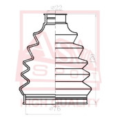 Пыльник шрус OB (23.5x80x121) комплект 12 <b>ASVA ASBTP12</b>