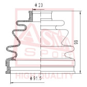 Пыльник шрус O/B [12] <b>ASVA ASBTRE</b>