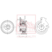 Ролик натяжной <b>ASVA CTBP001</b>