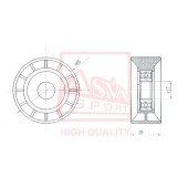 Ролик натяжной <b>ASVA FDBP020</b>