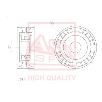 Ролик <b>ASVA MTBP012</b>