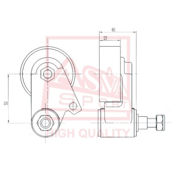 Ролик <b>ASVA MTBP015</b>
