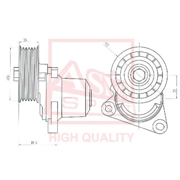 Ролик <b>ASVA MZBP005</b>