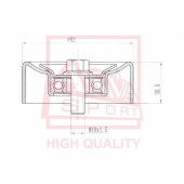 Ролик <b>ASVA NSBP026</b>
