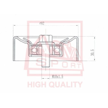 Ролик <b>ASVA NSBP026</b>