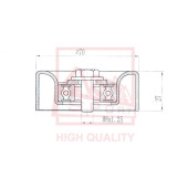 Ролик натяжной <b>ASVA NSBP036</b>