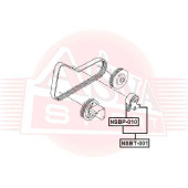 Ролик натяжной <b>ASVA NSBT001</b>