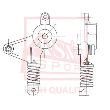 Ролик <b>ASVA TYBT002</b>