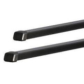 Комплект перекладин багажника 125см с заглушками (сеч.20х30мм) сталь, в пластиковом кожухе АТЛАНТ