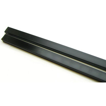 Комплект перекладин багажника 125см с заглушками (сеч.20х30мм) сталь, в пластиковом кожухе АТЛАНТ-3