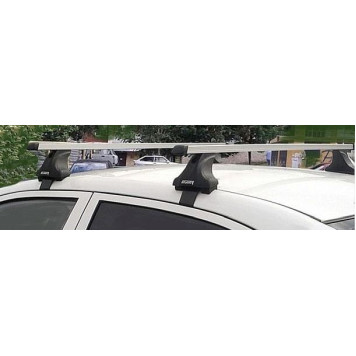 Багажник на гладкую крышу Atlant 7669 (110см) Lada Vesta (4-хдверн.седан) с 2015г.в.-3