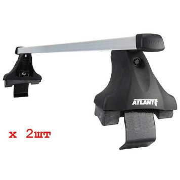 Багажник на гладкую крышу Atlant 7669 (110см) Lada Vesta (4-хдверн.седан) с 2015г.в.