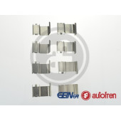 Монт. кпл торм. колодок Mitsubishi Galant 1.6.1.8.2.0 89-90-2 <b>AUTOFREN SEINSA D42569A</b>