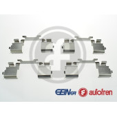 Монт. кпл торм. колодок пер. Peugeot Boxer III 06> (2t) <b>AUTOFREN SEINSA D42691A</b>