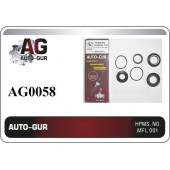 Ремкомплект рулевой рейки Nissan Primera P10 1990-1998 (сальники оригинал) <b>AUTO-GUR AG0058</b>