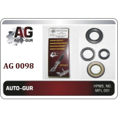 Ремкомплект рулевой рейки NISSAN MAXIMA A33 2000-2006 (сальники оригинал) <b>AUTO-GUR AG0098</b>