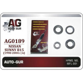 Ремкомплект рейки NISSAN SUNNY B15 1998-2004 правый руль <b>AUTO-GUR AG0189</b>