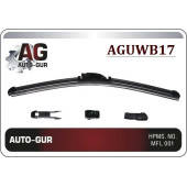 Щетка стеклоочистителя бескаркасная 17' 430 MM LEDO картон упаковка <b>AUTO-GUR AGUWB17</b>