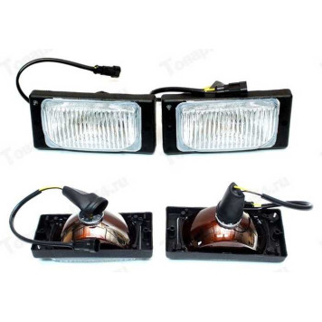 Фара пр-тум ВАЗ 2123 (-09) белая BOSCH (к-т) <b>Аутомотив Лайтинг ALRU 676 512 002-01</b>