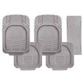 Коврики Autoprofi универсальные, морозостойкие, компл. из 5 предм., серый TER-500i GY
