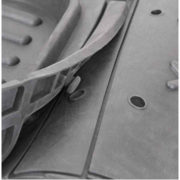 Коврики Autoprofi универсальные, морозостойкие, компл. из 5 предм., серый TER-500i GY-2