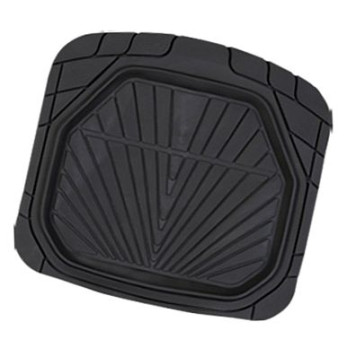 Ковры салона - ванночки до -50°С (4 предмета) черные с канавками для вырезов Autoprofi POWER TER-510 BK-1