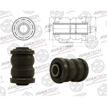 Сайлентблок подвески AVANTECH ASB0146