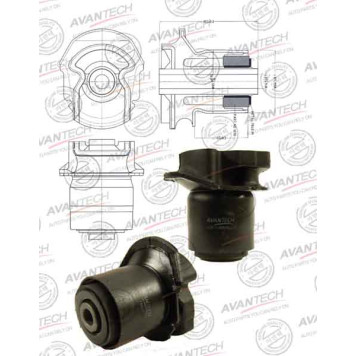 Сайлентблок подвески AVANTECH ASB0195