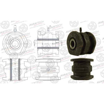 Сайлентблок подвески AVANTECH ASB0327