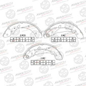 Колодки тормозные барабанные задние AVANTECH AVS0116