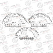 Колодки тормозные барабанные задние AVANTECH AVS0205