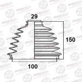 Пыльник привода AVANTECH BD0120