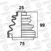 Пыльник привода AVANTECH BD0214