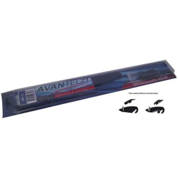 Щетка стеклоочистителя для заднего стекла зимняя 350мм (14) AVANTECH RR-14-1