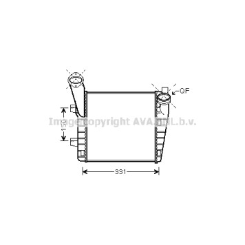 Охладитель наддувочного воздуха <b>AVA QUALITY COOLING VNA4234</b>