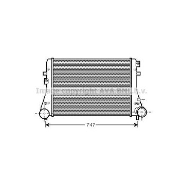 Охладитель наддувочного воздуха <b>AVA QUALITY COOLING VNA4306</b>
