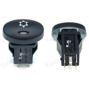 Выключатель кондиционера ВАЗ 1118 (991.3710-11.25) <b>АВАР 1118-3710060</b>