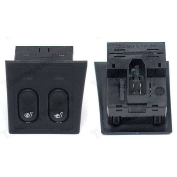 Выключатель обогрева сидений ВАЗ 2170(блок) <b>АВАР 171.3763</b>