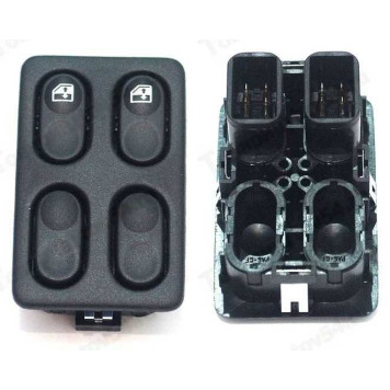 Выключатель стеклоподъемника ВАЗ 2110 2-х клавишный <b>АВАР 181.3763</b>