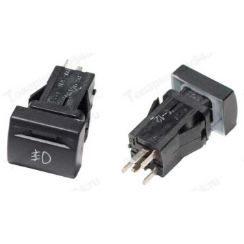 Выключатель противотуманных фар ВАЗ 2170 (995.3710-07.06), шт <b>АВАР 759.3710-07.01</b>