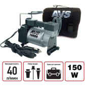 Компрессор поршневой AVS KA580 TURBO (40л/мин, до 7 атм, сумка, набор насадок)