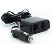 Разветвитель прикуривателя 2 гнезда AVS CS201 (двойник) с удлинителем