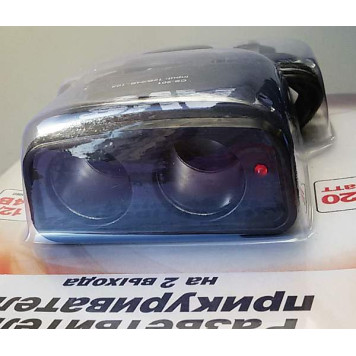 Разветвитель прикуривателя 2 гнезда AVS CS201 (двойник) с удлинителем-2